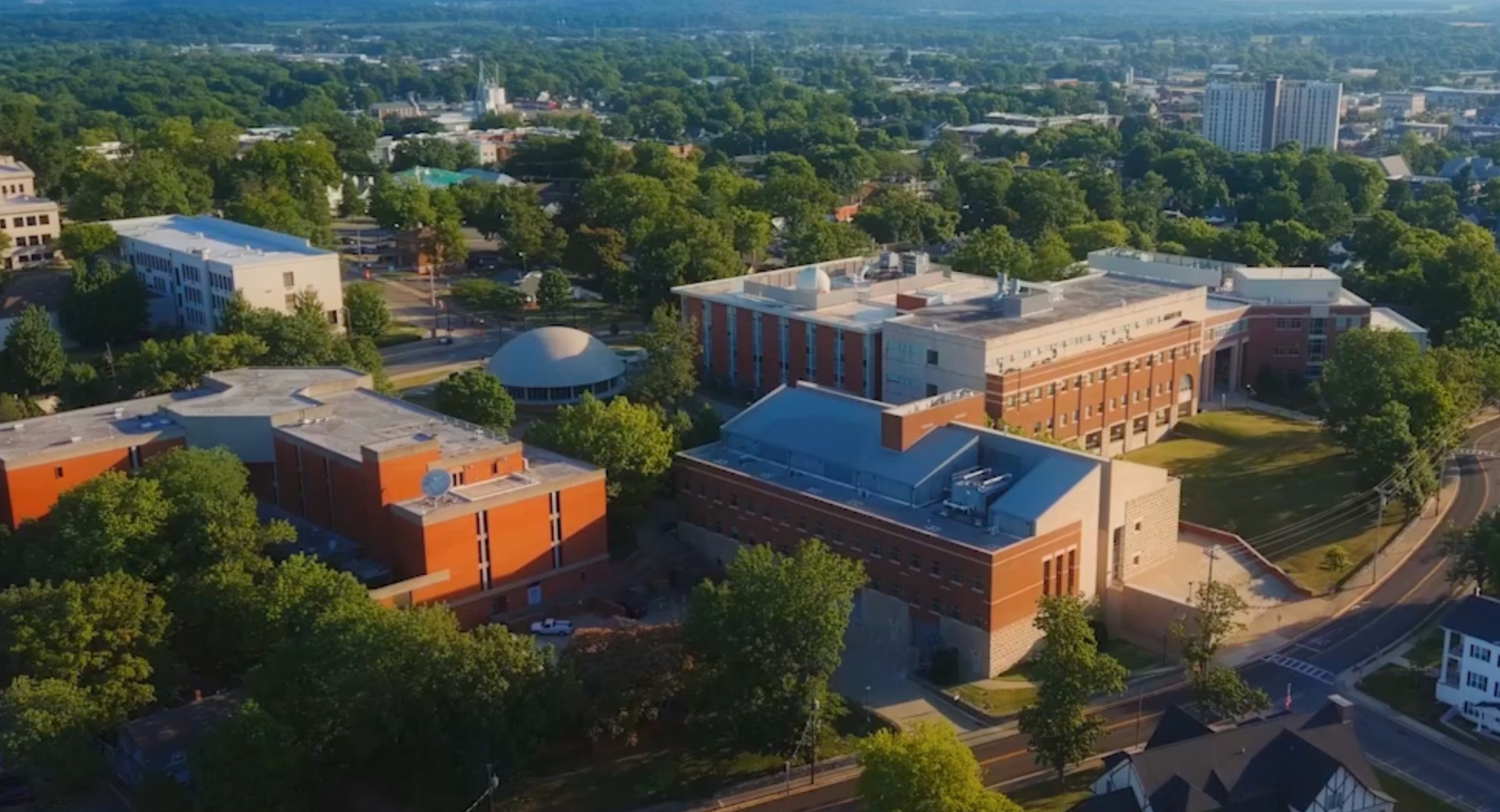 Aerial Shot of Campus