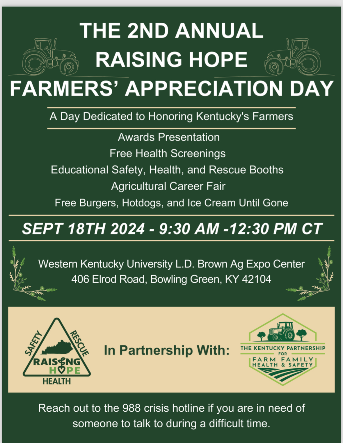 Farmer Appreciation flyer