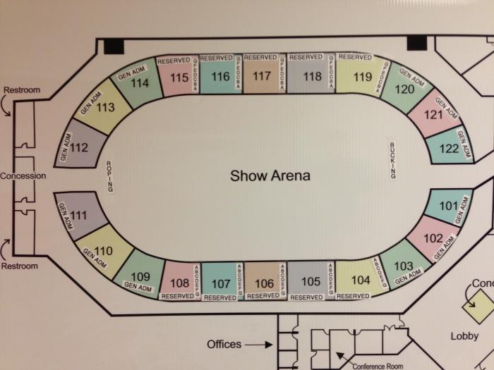 East Kentucky Expo Center Seating Chart Elcho Table