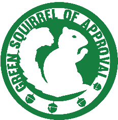 green squirrel approval