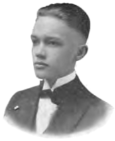 1917 winner of the Ogden Oratorical, James Albert Mitchell