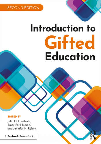 cover for introduction to gifted education 2022