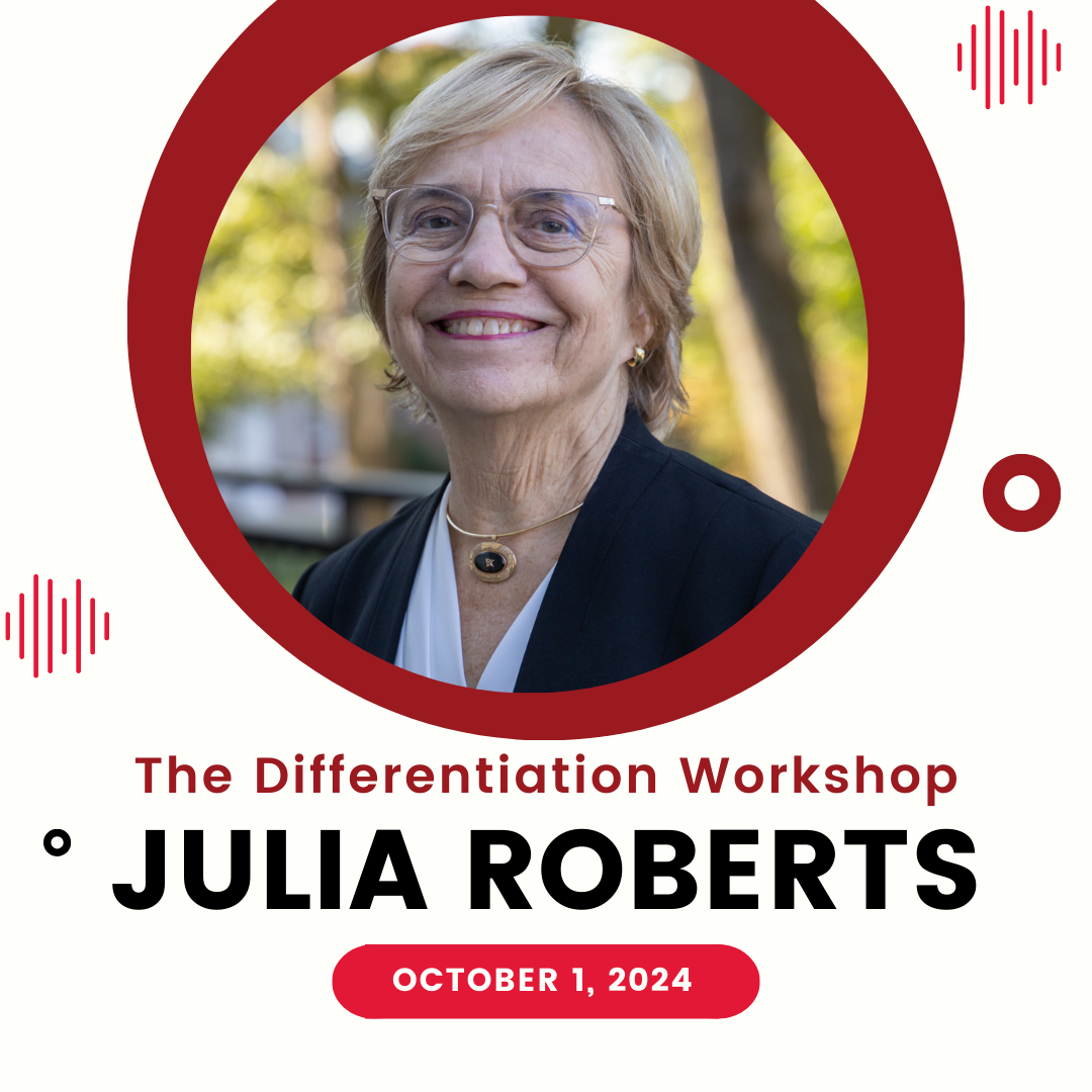 julia roberts differentiation workshop