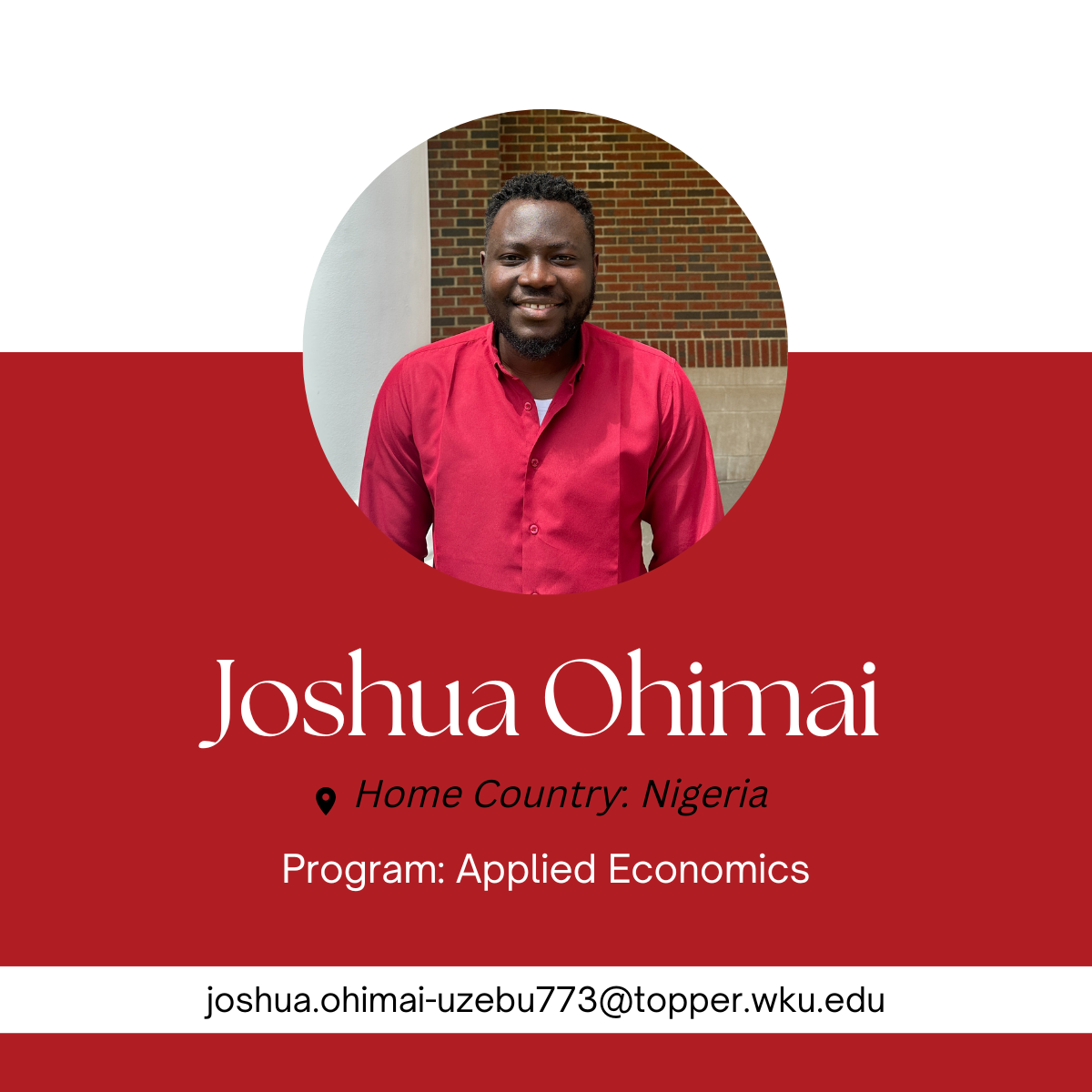 Joshua Ohimai