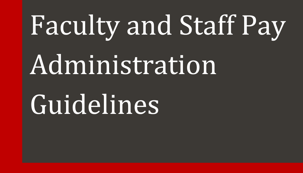 Pay Admin Guidelines
