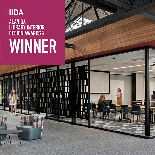 WKU Libraries won the prestigious ALA (American Library Association) and IIDA (International Interior Design Association) award for Outstanding Historic Renovation Project!