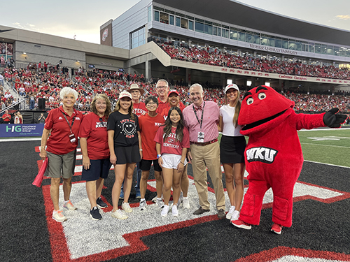 WKU recognizes 2024 Family of the Year