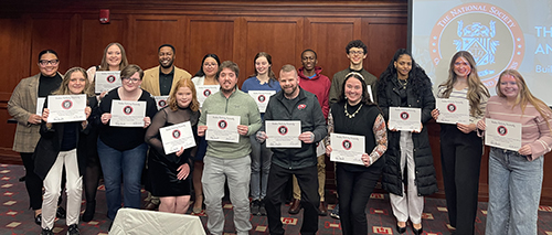 WKU's Chapter of National Society of Leadership and Success inducts 37 members