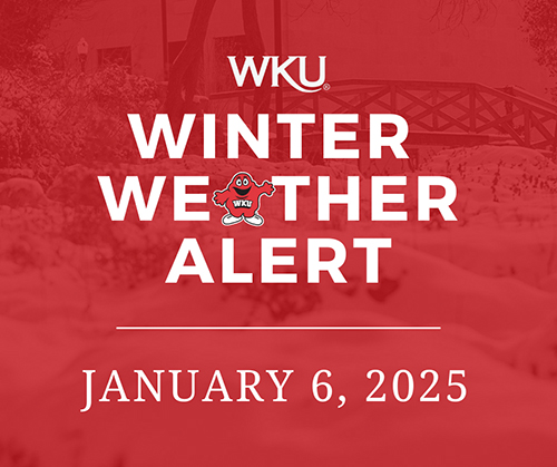 WKU Winter Weather Alert for Monday, January 6