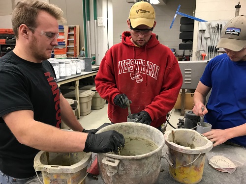 Ready for Competition, WKU's Concrete Canoe Team