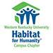 WKU Habitat for Humanity Campus Chapter spending fall break in Madisonville