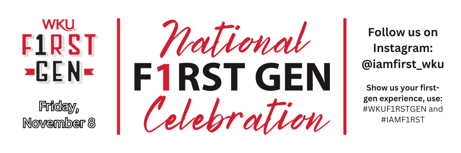 National First-Gen Celebration, November 8