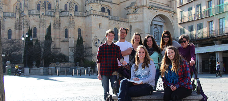 Students in Segovia