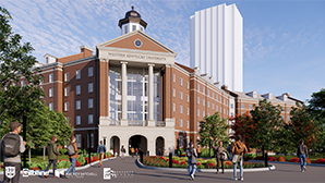 new residence hall rendering