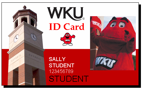 WKU Student ID Card sample