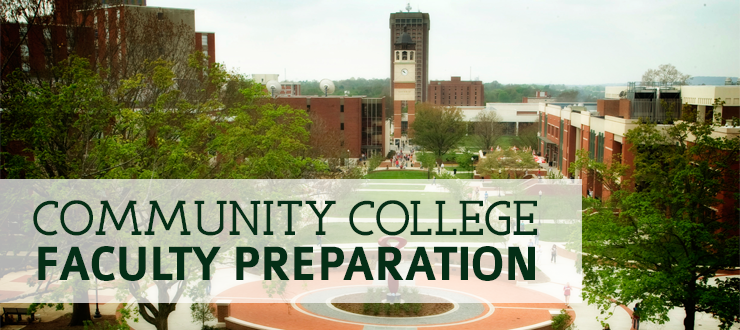 Community College Faculty Preparation banner