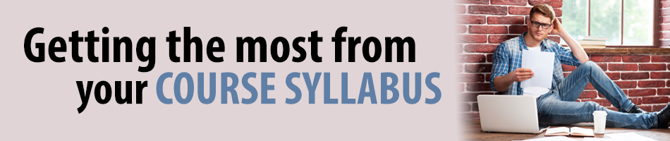Getting the most from your Course Syllabus