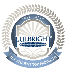 Fulbright Top Producer 2017-18 Badge
