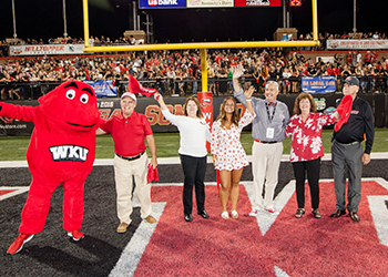 2018 WKU Family of the Year The McCoy Family