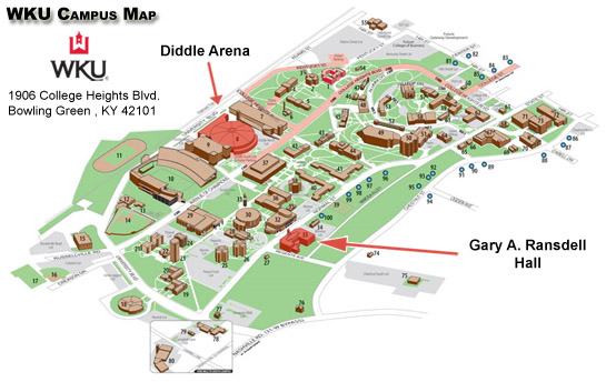 Western Ky University Campus Map - United States Map