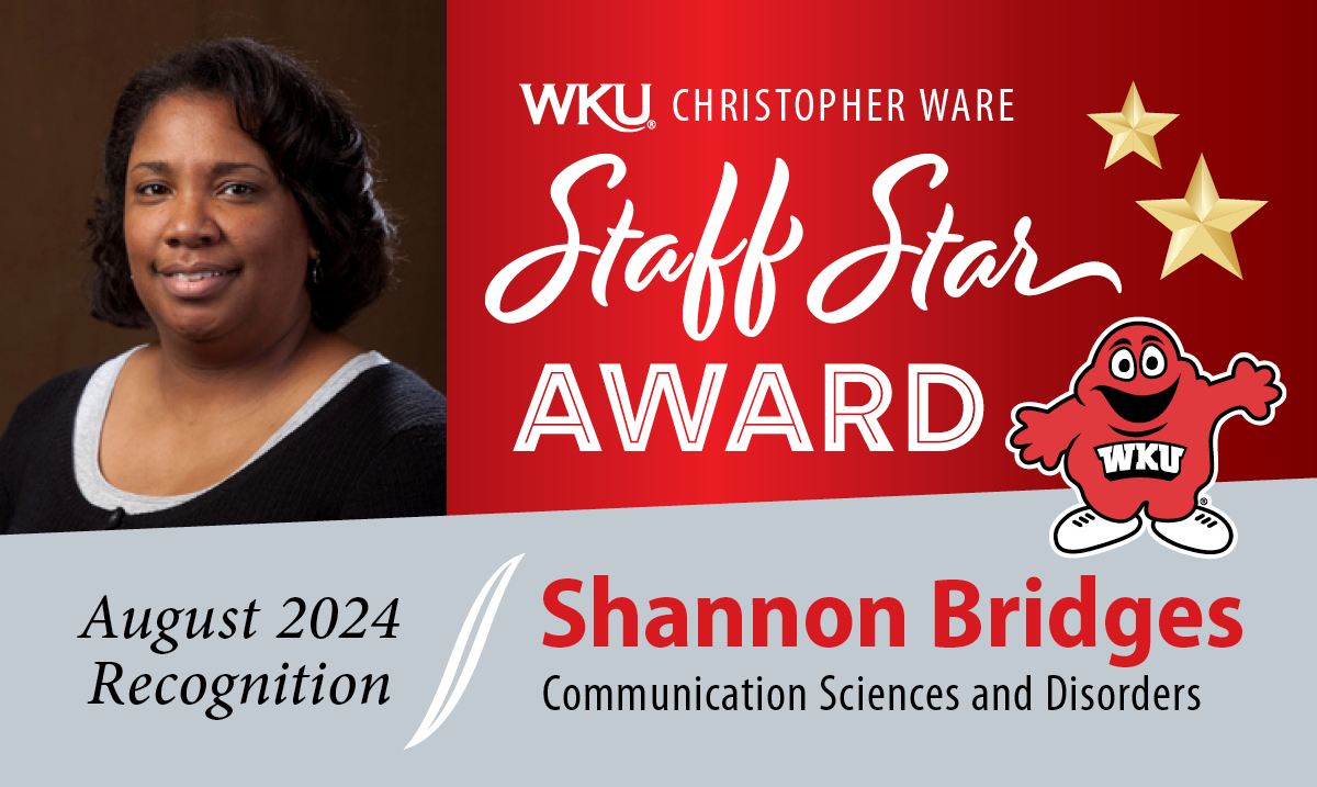 Shannon Bridges Staff Star August