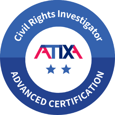 Civil rights investigation badge