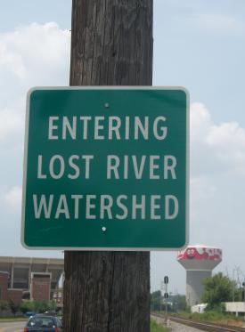 Lost River Watershed Sign
